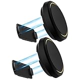 ZVBRSKM 2 Stück Radarwarner, Blitzerwarner Für Auto, Magnetische Handyhalterung Auto Mit 3M Klebefolie, Auto Zubehör Innenraum, Stabile Halterung Für Smartphones Im Auto