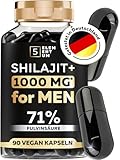 Mumijo Shilajit Kapseln Hochdosiert 1000mg pro Tagesdosis,...