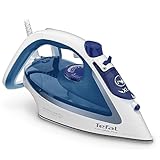 Tefal FV5751 Durilium Plus Bügeleisen Dampfbügeleisen, 220g Dampfstoß, 2700W, Testsieger 2019 beste Bügelsohle | Durilium AirGlide Sohle mit drei Dampfzonen, Selbstreinigungsfunktion, Antikalk-System