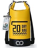 Lamicall Dry Bag, wasserdichte Tasche - [Robust & Kratzfest] 5L/10L/20L/30L/40L Rucksack Wasserdicht Beutel, Waterproof Bag Drybag für Wassersport/Strand/Bootsport, Freie 100% wasserfeste Handyhülle