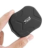 Mini GPS Tracker,Magnet GPS Tracker mit Free APP Klein GPS Locator Auto Fahrrad Anti-Thief Echtzeit GPS Tracking für Taschen Brieftasche Schulranzen