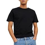 JACK & JONES Male T-Shirt Einfarbig T-Shirt