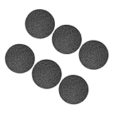 MUCKLILY 6 Stück Aktivkohlefilter Rund Ersatzfilter für Küchenkomposter Geruchsfilter Filtermatte Geeignet für Biomülleimer Küchenabfallbehälter Bad