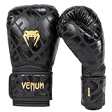 Venum, Contender 1.5 XT Boxhandschuhe, Unisex Erwachsene, 12 Oz, Schwarz/Gold