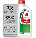 Castrol GTX 10W-40 A3/B4 Motoröl, 1L, schwarz