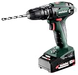 Metabo Akku-Schlagbohrschrauber SB 18 – 602245560 – 18 V – Leicht, kompakt und vielseitig für den mobilen Einsatz – Inklusive Akkus und Ladegerät