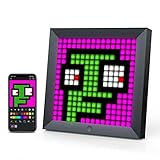 divoom LED Panel-16X16 Retro RGB Display Wandleuchte Anzug für LED Lightbar, DIY Pixel Art Animation, Smart App Steuerung, Multifunktional Gaming Deko Zubehör für PC und Gaming Zimmer Wand Setup