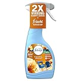 Febreze Textilerfrischer 500ML Blau, Goldene Orchidee, Geruchsentfernende Technologie, Spray für Textilien