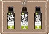 Ölmühle Solling Set Echt! Regionale Klassiker, bio, 3 x 100 ml Flaschen, Öle: Basilikumöl, Bärlauchöl, Suppengrünöl
