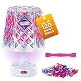 Vtech Mosaic Magic Lights Lampe – Personalisierbare Kinderlampe mit wiederverwendbaren Mosaiksteinen – Inkl. Nachtlicht-Funktion, Lichtmustermodus und Musik – Für Kinder von 5-9 Jahren