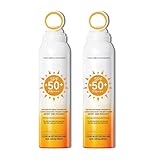 Sonnenschutz Spray LSF 50, Transparent Sonnenspray Für Gesicht Und Körper, Breitspektrum, Wasserfest, Gegen UVA und UVB, Sonnenschutz Spray Für Empfindliche Haut (2)