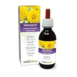 Löwenzahn (Taraxacum officinale) Wurzeln und Blätter Alkoholfreier Urtinktur Naturalma - Flüssig-Extrakt Tropfen 120 ml - Nahrungsergänzungsmittel - Veganer