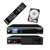 GigaBlue UHD UE 4K SAT TV Linux Receiver 2X DVB-S2 FBC Twin Tuner 4X Pip CI SmartCard Streaming Ultra HD 2 TB Festplatte