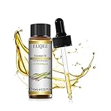 EUQEE Ätherische Öle Citronella 10ml, 100% Aromatherapie Citronella Öl Bio Naturrein Duftöl Citronella für Diffuser, Luftbefeuchter, Entspannung