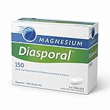 Magnesium-Diasporal 150, Kapseln: 150 mg Magnesium pro Kapsel, gegen Verspannungen durch Magnesiummangel, 100 Kapseln