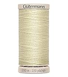 Gutermann Quilting Gewinde 220 Yards-Ecru