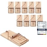 10 x Mausefalle Schlagfalle VonBueren | plastikfrei |...
