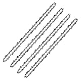 4x Sägekette 40cm 56TG 3/8' 1,3 mm passend für Kettensäge Stihl, Dolmar, Husqvarna, Einhell, Bosch, Makita usw, Passend Schwert Schnittlänge von 40cm