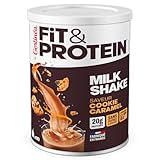 Gerlinéa Fit&Protein – Protein-Milchshake mit Karamell-Keks-Geschmack – Proteine nach dem Sport – Whey Musculation für Frauen – Ohne Zuckerzusatz – 116 kcal/Portion – 340 g (10 Getränke)