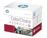 HP ColorChoice CHP750, Farblaserpapier ungestrichen, 90g/m², A4, Karton zu 5 X 500 Blatt, CHP750
