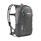 Tatonka Fahrradrucksack Baix 10L - Kleiner, leichter Outdoor-Rucksack mit Helmhalterung und 10 Liter Volumen - Herren und Damen (titan grey)