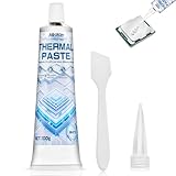 AllisWay WäRmeleitpaste CPU, KüHlpaste CPU, WäRmeleitpaste, Effiziente WäRmeleitfäHigkeit und KüHlung, Geeignet zur KüHlung Elektronischer Komponenten wie Computer, KüHlschräNke, usw, 100 g, Weiß