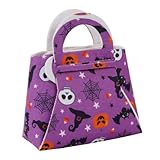 SOUTHJIELING Halloween Kürbis Süßigkeiten Tasche Filz Stoff Aufbewahrungstasche Kinder Handtasche für Party Zubehör Kostüm Dekoration