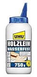 UHU Holzleim WASSERFEST, Flasche 750g