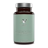 Balanced Vitality Ashwagandha + Rosenwurz + Vitamin B6-270 vegane Kapseln für 3 Monate – indische Schlafbeere – ohne Zusatzstoffe - laborgeprüft - Made in Germany