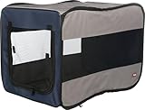 TRIXIE Hundebox Twister - Größe S-M: 50 x 52 x 76 cm – mit praktischere Pop-Up-Funktion für Innen & Außen, Transportbox inkl. Außen- & Tragetasche – 39693