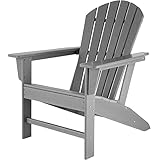 tectake 800814 Gartenstuhl Adirondack in Holzoptik,...