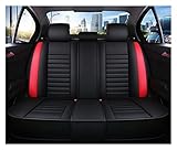 Sitzbezüge Universal Auto Sitzbezug Für Toyota Für Corolla Für Camry Für Highlander Für Prado Für Avalon Auto Zubehör Innen Vordersitze (Farbe : A Bk Red 5 seat)