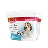 BEAPHAR - Lactol Aufzucht-Milch - Für Hundewelpen - Von Geburt An - Muttermilchersatz Mit DHA, Vitaminen Und Mineralien - Unterstützt Gesunde Aufzucht Und Stärkung - 1 kg