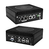 PeeliCeeli i3 N355 2025 Mini PC 2X 10GbE SFP+, 2X 2.5GbE i226-V LAN Mini Office Computer DDR5 16GB RAM 1TB NVMe SSD, OPNsense Firewall Hardware USB C, Dual HD, TF Slot, SPK/MIC