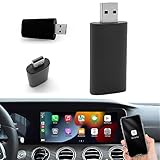 Sunweyer Plug-Play Wireless CarPlay Adapter Support Factory Wired CarPlay zu Wireless Caplay Dongle Konvertieren Auto Modell Jahr: von 2016 zu 2023