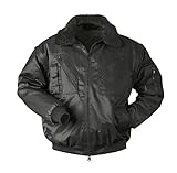 Norway Protection Pilotenjacke Pilot Jacke Arbeitsjacke 4-in-1 Funktion (XL, schwarz)