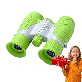 Suphyee Kinderteleskop, Kinderfernglas-Set,Verstellbares, kompaktes 8-Fach-Fernglas-Set - Mehrzweck-Fernglasspielzeug für Jungen und Mädchen, Früherziehungsspielzeug