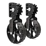 RAILBLAZA Unisex-Adult ND-186 Wheels-RUEDAS para Dinghy (2), Black, Standard