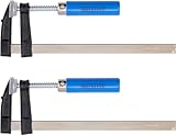 Werkzeyt Schraubzwingen-Set 2-teilig - 200 x 50 mm - blau -...