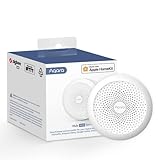 Aqara Smart Home Zentrale M1S Gen 2, für Automatisierung, Drahtlose Smart Home-Bridge für Alarmanlage, Monitor und Fernbedienung, Unterstützt Siri, Alexa, Google Assistant, HomeKit, IFTTT