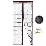 Magnetischer Türschutz, 210 cm, EVA, transparent, selbstklebend, Kälteschutz, Zugluftstopper, winddicht, thermische Abdeckung, keine Stanzinstallation, Küche, Schlafzimmer, Balkon, Garage,