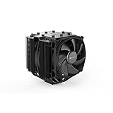 be quiet! Dark Rock Pro 4, CPU Kühler, 250W TDP, 2 Silent Wings PWM Lüfter, 7x 6mm Heatpipes, Double-Tower-Design, BK022