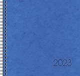BRUNNEN Wochenkalender Modell 766 2023 Blattgröße 21 x 20,5 cm blau