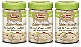 3x D'Amico Fagioli Cannellini del Piemonte Bio Bio-Cannellini-Bohnen aus dem Piemont Gekochte Bohnen erkunft Italien 310g