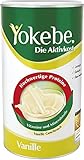 Yokebe - Die Aktivkost - Vanille - Diätshake zur Gewichtsabnahme - glutenfrei, laktosefrei und vegetarisch - Diät-Drink mit Proteinen - 500 g = 12 Portionen