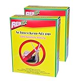 Reinex Schnecken-Stopp 2 x 1,5 kg Schneckenkorn Schnecken-Schutz Schneckenabwehr Schneckenschutz