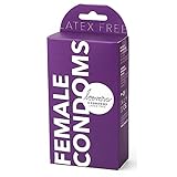 Loovara Frauen Kondome latexfrei 3 Stück -Female Condoms Latex Free- Präservative, Medizinprodukt, hypoallergen, extra dünn, robust, wiederstandsfähiger als Latex, für Latexallergiker, geruchslos