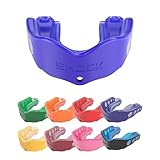 Shock Doctor Gel-Max-Mundschutz für Schutz beim Sport, bequemes dreilagiges Design in Größen für Kinder und Erwachsene