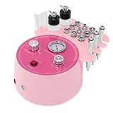 Micro dermabrasion Gerät, iklestar 3 in 1 Professionell Mikrodermabrasionsgerät Gesicht Diamant mit zwei Sprühflaschen und Vakuumschlauch, Gesichtsreinigung gerät Hautpflege Schönheit Gerät