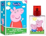 Air-Val Pig Parfüm für Kinder: Duft in Glasflakon mit Motiv von Wutz und ihrem Bruder George, Eau de Toilette (30 ml)